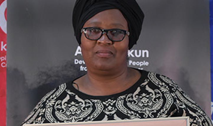 Thulile Maphumulo Afrika Tikkun’s Community Builder Award Winner