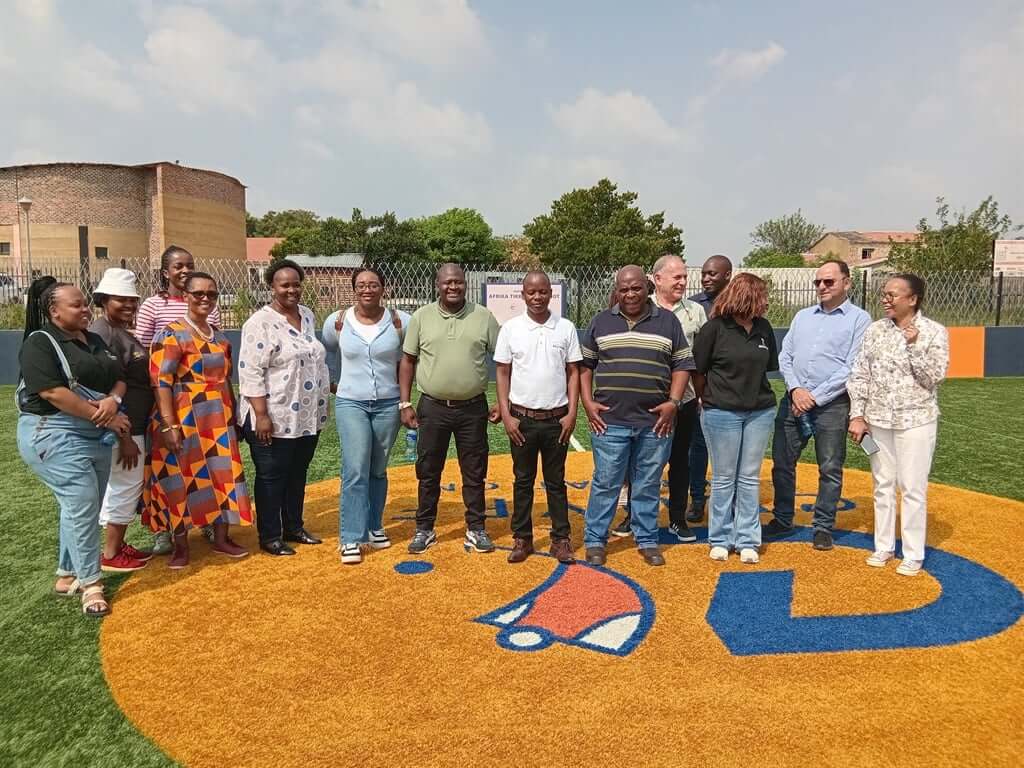 Investors And Dedicated Staff At Afrika Tikkun. Photo By Tshepiso Monkoe